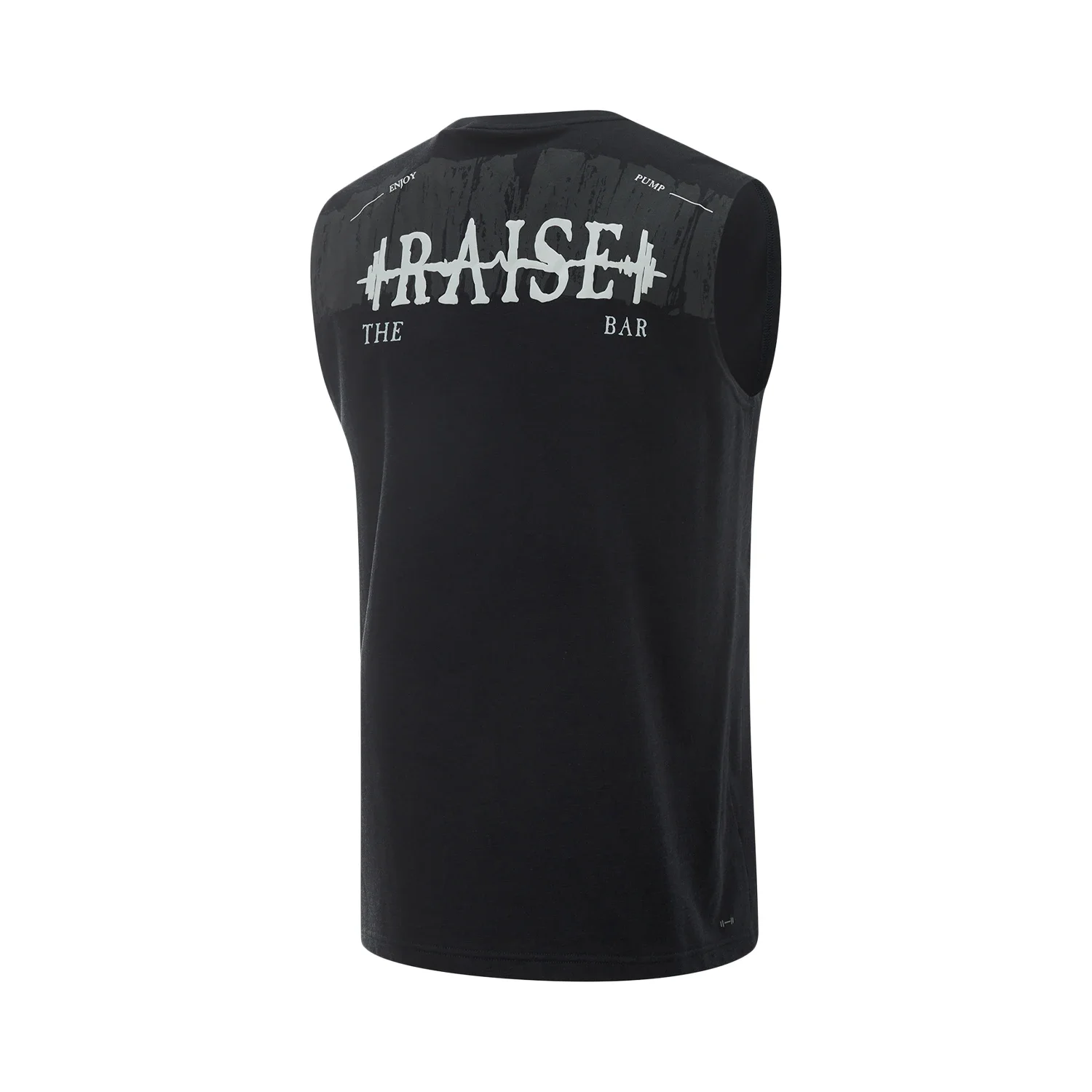 Li-Ning Gilet da allenamento da uomo AT DRY FREEZE 51% Poliammide 45% Cotone 4% Elastan Vestibilità ampia Fodera Fitness Felpa senza maniche AVSV045