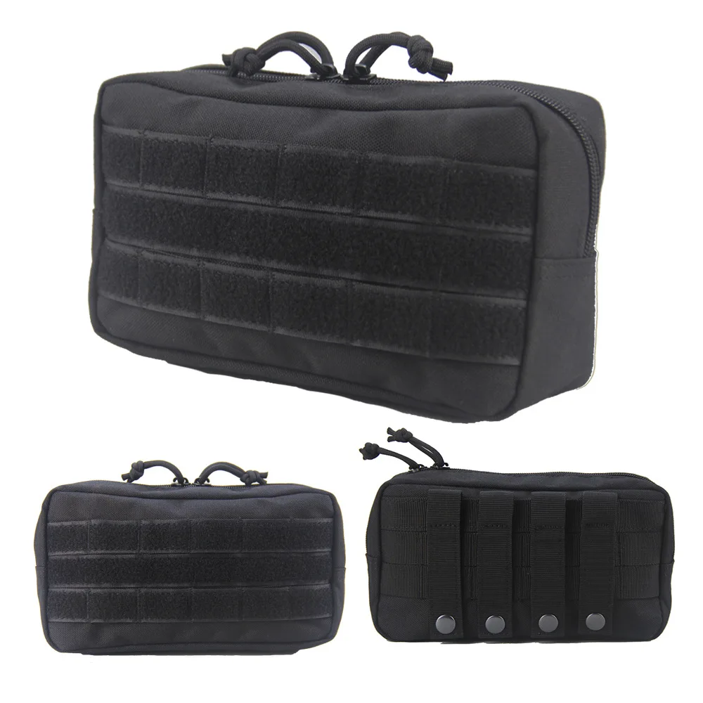 EDC Waist Bag Outdoor Camping EDC Tool Pouch Wallet Fanny Backpack Phone Bag Nylon Molle Hunting Waist Belt Pocket