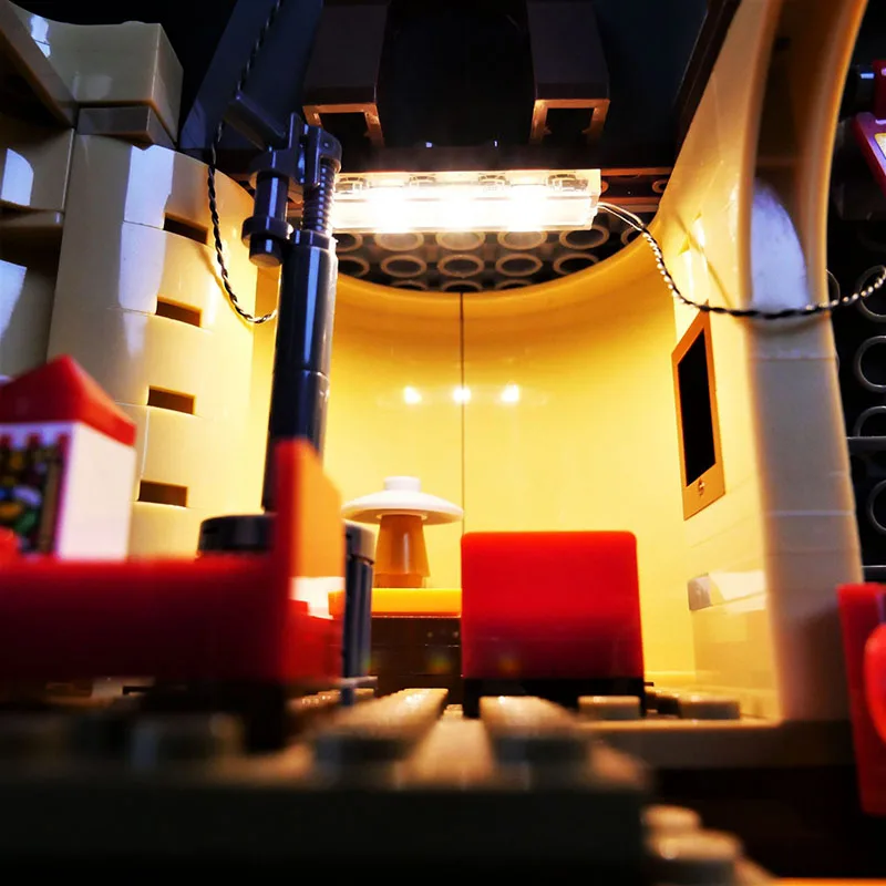 

Комплект светодиодных ламп для LEGO 76454 Замок Хогвартс, лампа для главной башни, игрушки, подарок (не включает строительные блоки, кирпичи, наборы, модели)