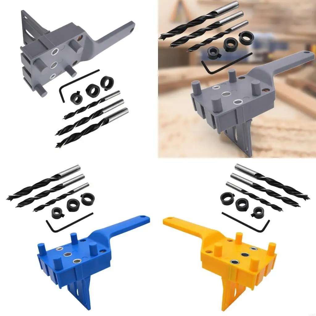 Practical 3 In 1 Boring Drilling Guide System For Perfectly Aligned Joints