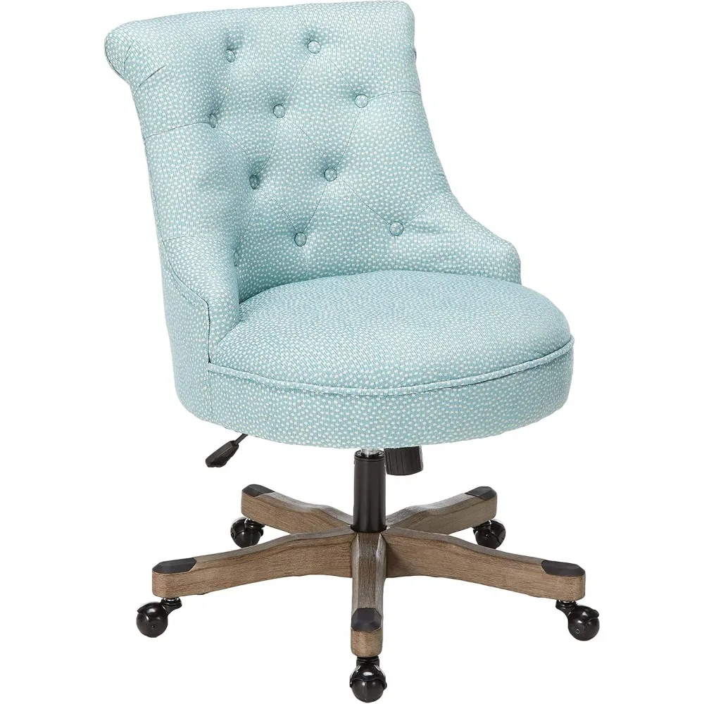 

Sinclair Office Chair Light Blue - Gray Wash Wood Base