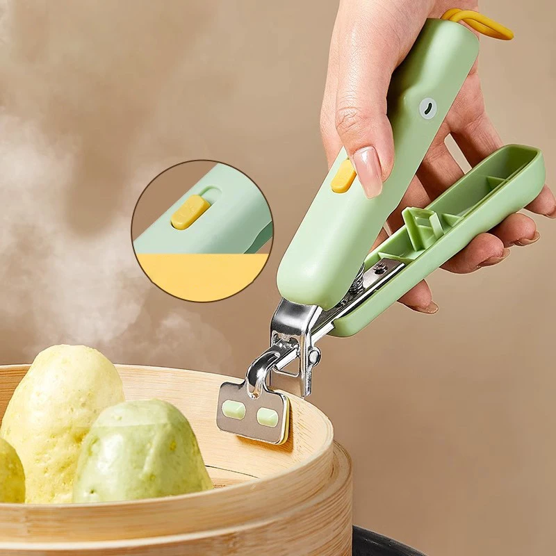 

Зажим для чаши с защитой от ожогов в виде динозавра, силиконовый кухонный зажим для тарелки с защитой от ожогов, держатель для посуды, анти-горячий зажим, подъемник, кухонные аксессуары