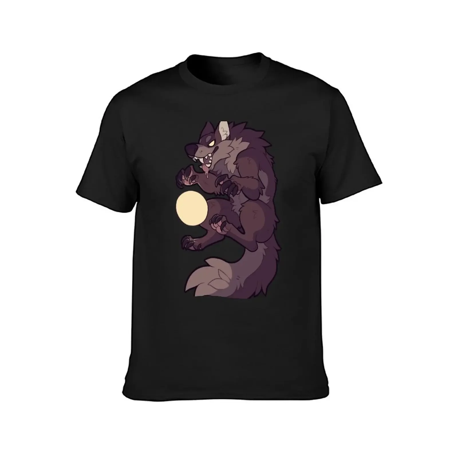 Claw at the Moon T-Shirt graphic shirts anime tshirt new edition men clothings