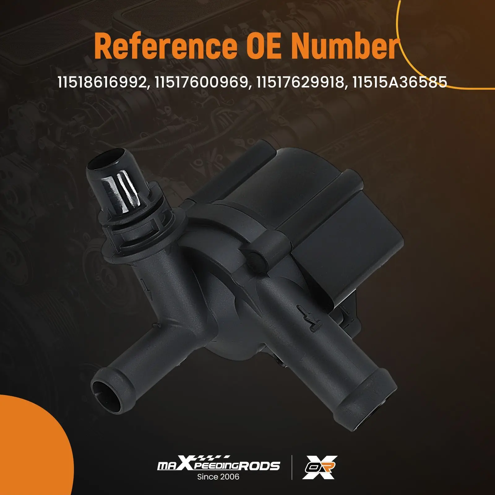 

Электрическая водяная помпа для BMW 1/3 серии F20/F21/F30 N13B16A 11518616992 3-контактная PPS