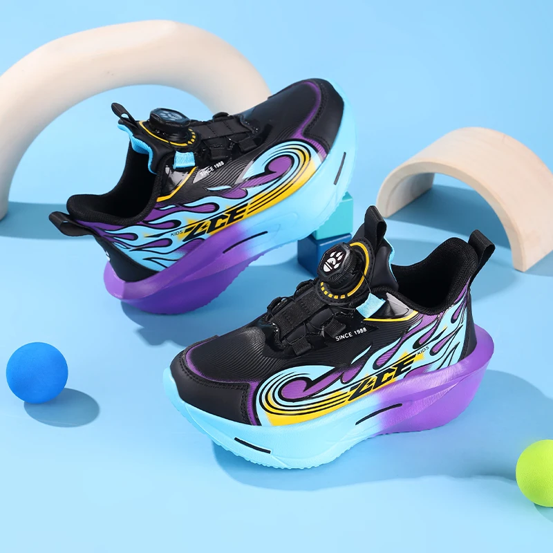 

Брендовые баскетбольные кроссовки для детей, детские баскетбольные кроссовки на нескользящей платформе, модная спортивная обувь для бега для мальчиков