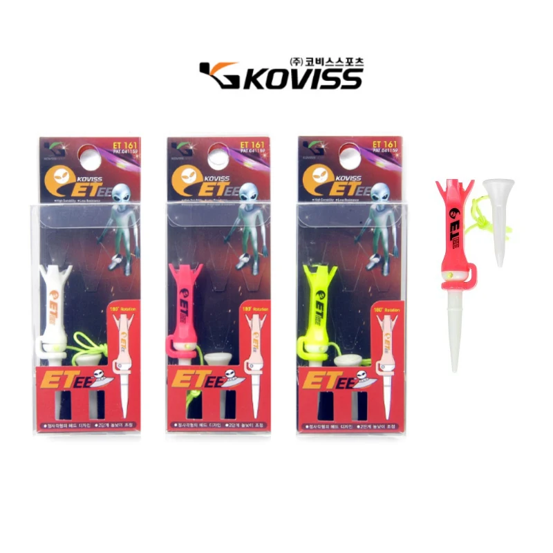KOVISS Korean golf ball nail masterset plastic golf ET161 accessory products come in random colors