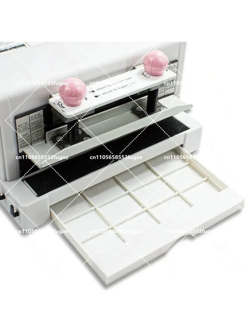 Mini Ring Binding Machine | 12-Hole Multifunctional Loose-leaf Hole Puncher