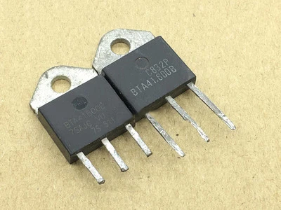 Used 10pcs/lot BTA41600B BTA41600 BTA41-600 BTA41-600B TO-3P Large Chip Two-way Thyristor