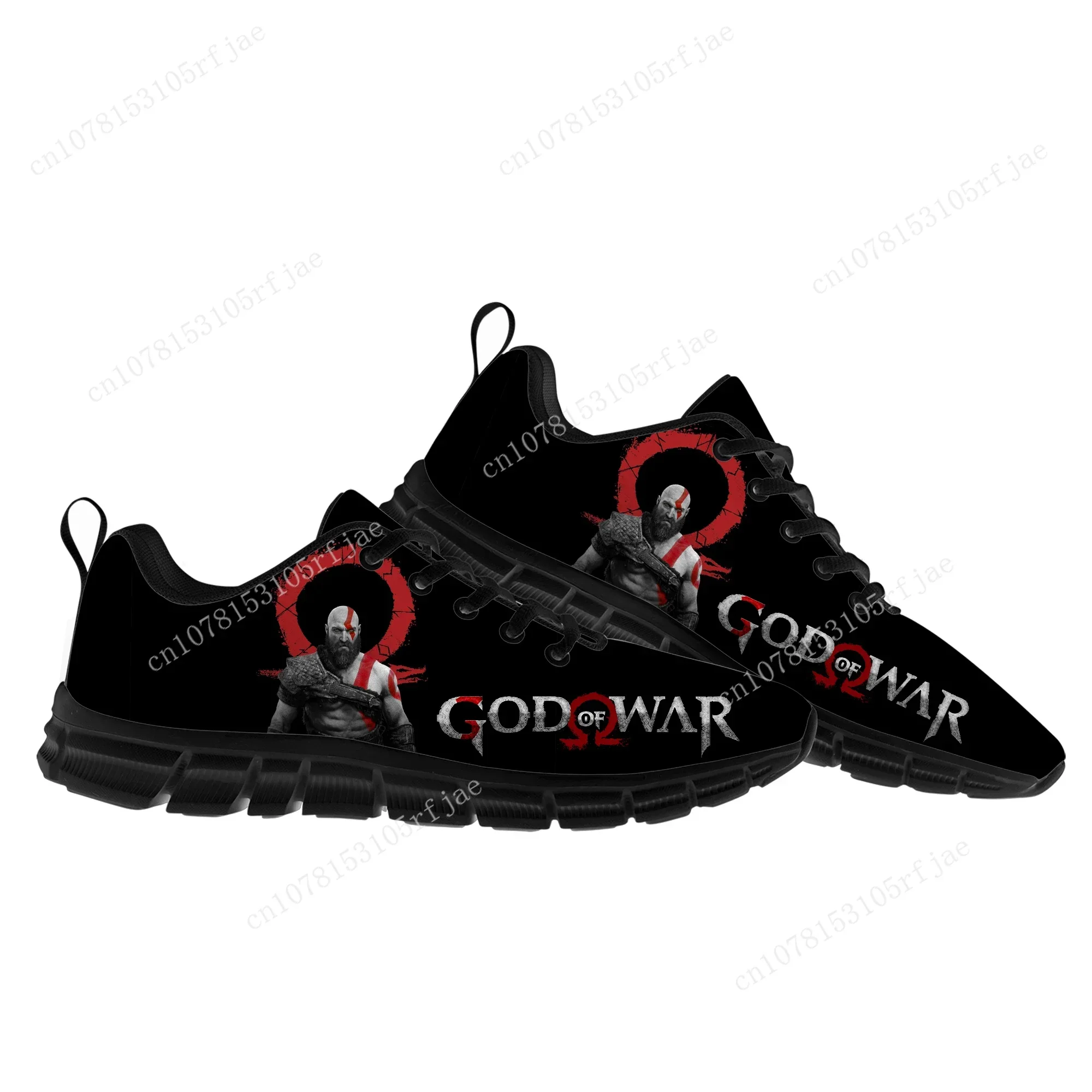 

God of War Sports Shoes Hot Cartoon Game Mens Womens Teenager Children Sneakers Fashion High Quality Sneaker Custom Built Shoes
