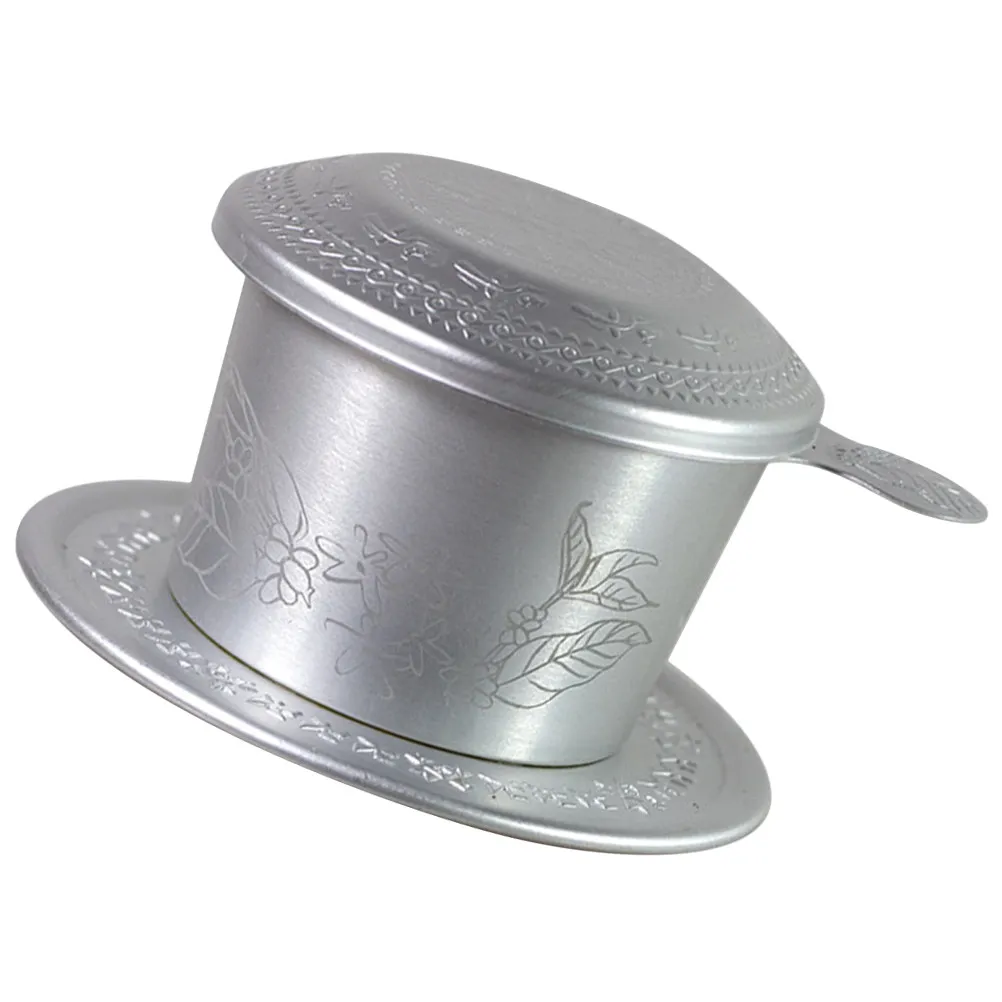

1 set 1 Set Vietnamese Dripper Aluminum Portable Filter Travel Dripper Lover Gift Drip Filter Vietnamese Supplies Maker Coffee