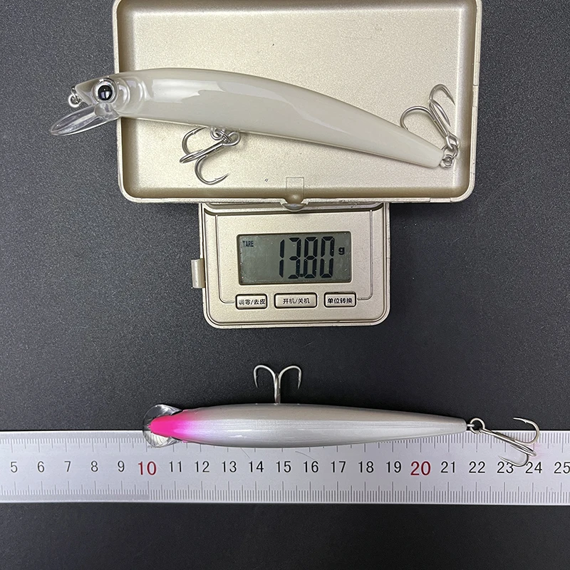 Señuelo Minnow flotante para agua salada, trucha y lubina – Jerkbait - imagen 4