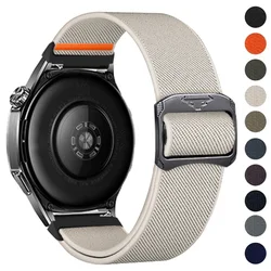 20mm Loop Band for Samsung Galaxy Watch 7/6/5/4/3/Gear S3 5Pro 22mm Nylon Strap for Huawei Watch GT5/4 GT3 Pro/Amazfit GTR 4/GTS