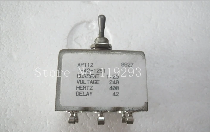 [BELLA]USA Western Electric AIRPAX oil toggle switch power switch AP112-1-42-1251 6 -pin--2pcs/lot