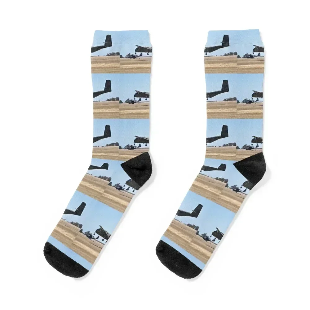 

Caribou & Catalina, Edinburgh Airshow 2019 Socks compression Toe sports cotton hiking Socks Women's Men's