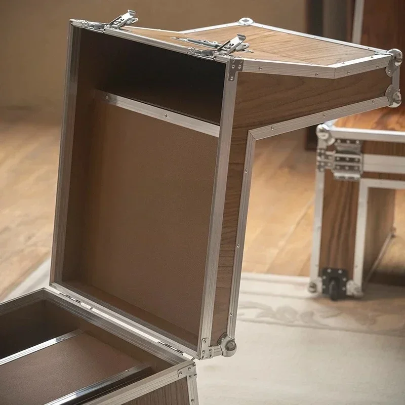 

Кресло-коляска AAAir Box Badass Series с откидной спинкой, выдвижным ящиком для хранения, полностью алюминиевая, с обработанными краями