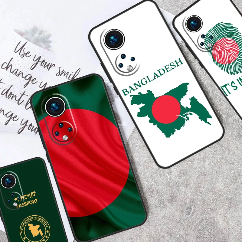 Bangladesh Flag Case For Honor Magic 6 Pro 5 Lite 50 70 90 Lite X6 X7 X8 X9 X6a X7a X8a X9a X8b X9b Coque