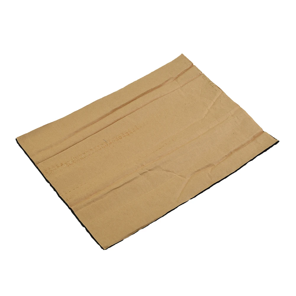 10pcs Car Sound Deadening Damping Mat Fireproof Aluminium Outer Coating Noise Bonnet Insulation Deadening Pad 250*180*5mm
