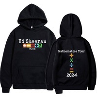 Ed Sheeran Concert Tour Mathematics Hoodies Men's and Women's Harajuku Pullover Street Wear Unisex Autumn Winter Plushed Sweater