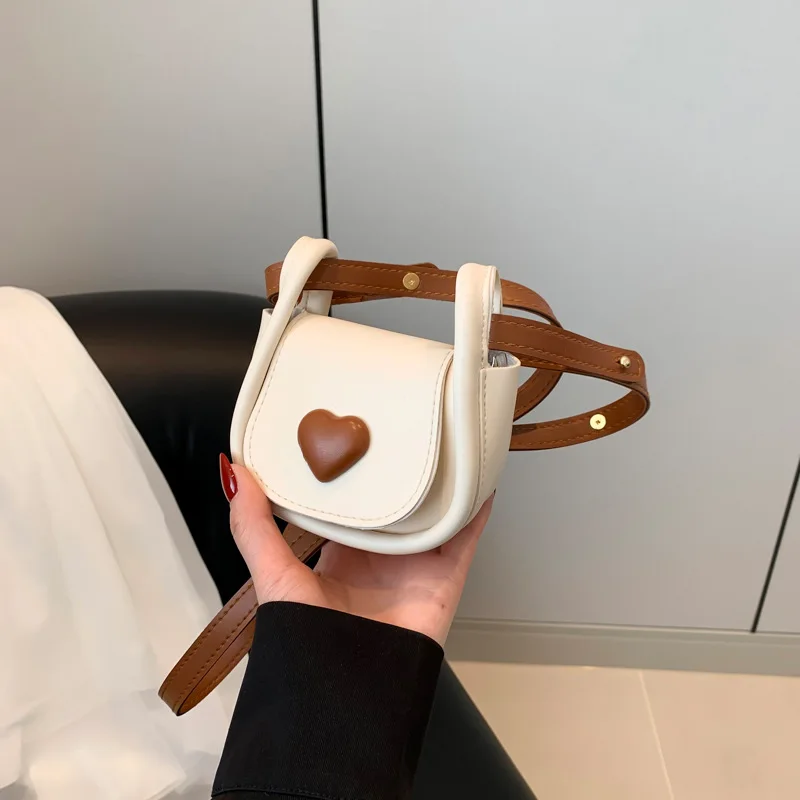 

​​2025 French Mini Saddle Bag Stylish Colorblock Crossbody Purse for Women Niche Shoulder Bag Trendy Instagrammable​