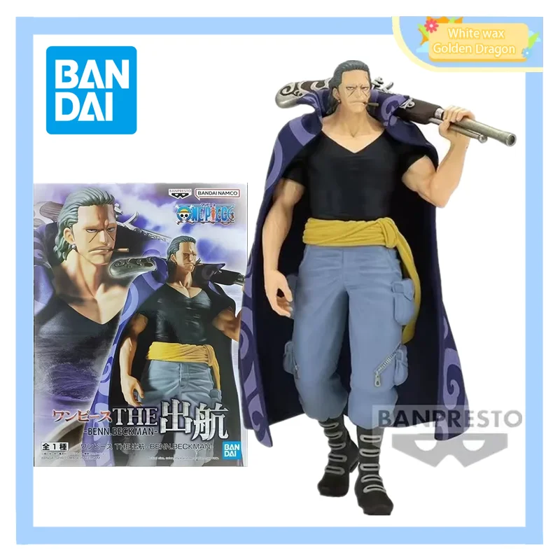 

In Stock Original Bandai BANPRESTO ONE PIECE Ben Bekkuman Anime Action Figure Collectible PVC Statuette Ornament Gifts Model Dol