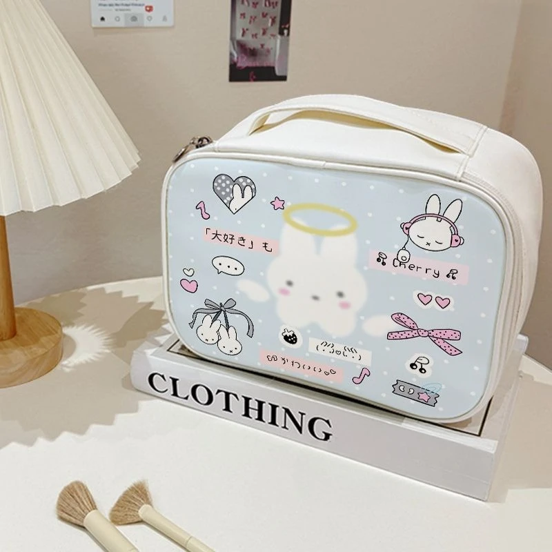 Cartoon Kawaii New Style Cosmetic Bag Large Capacity Portable Storage Good Quality Resistant To Dirt Portable Waterproof Miffy