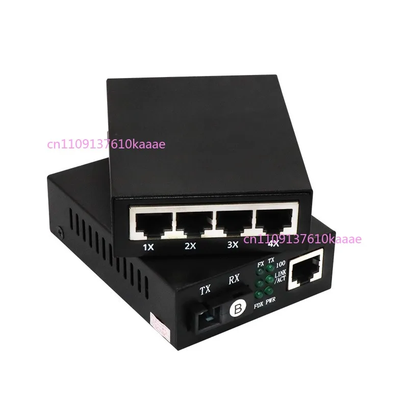 

Gigabit Single-mode Monofiber 1-optical 4-wire / 1-optical 1-wire Transceiver