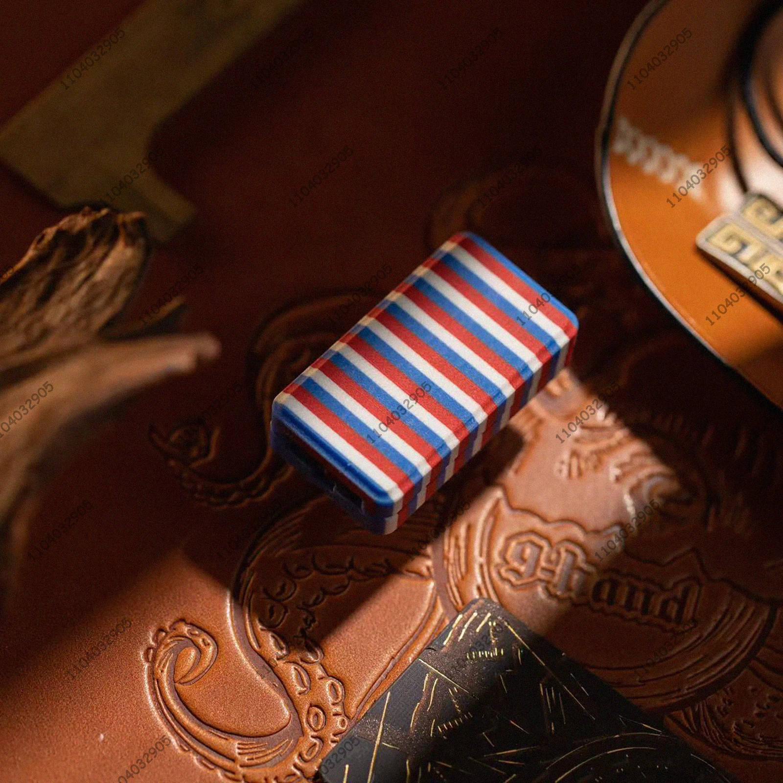 Nove mani DING DING Fidget Slider EDC Toy ADHD Fidget Spinner Card Pusher Voice Connoisseur Fidget Gear Gadget Sollievo dallo stress