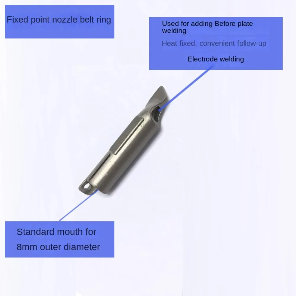 New 5mm Welding Nozzles 8mm Round Triangle Speed Nozzle Alloy Triangle Power tool accessories Hot Air Blower