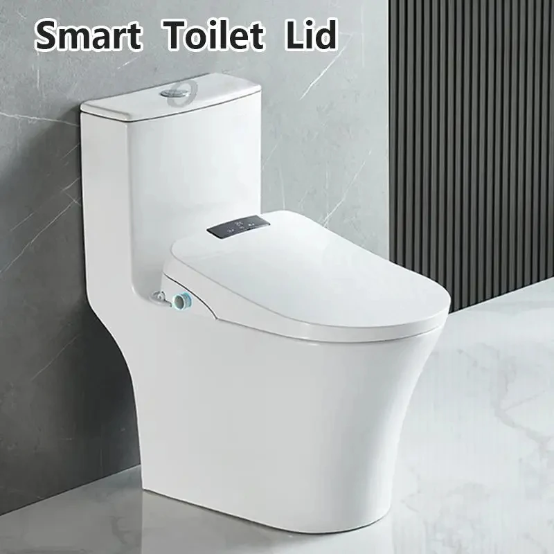 Toilet Smart Bidet Universal Lid Toilet Bowl Toilet WC Cover Warm Air Dryer Water Wind Temperature For Bathroom Bathroom WC