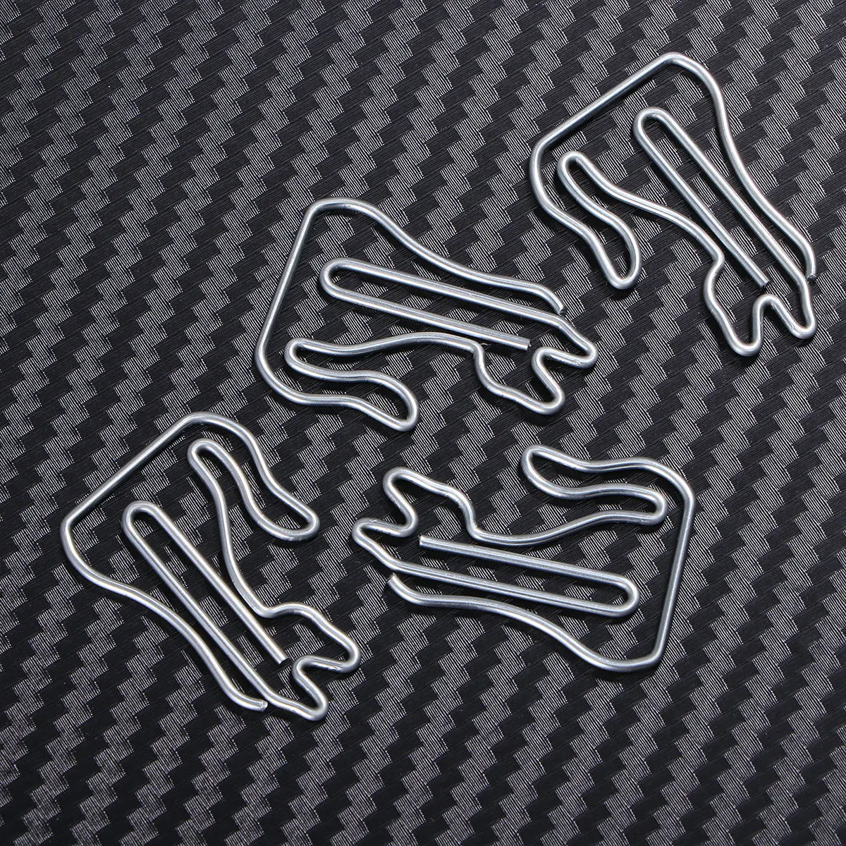 

30Pcs Silver Cartoon Cat Paper Clips Decorative Firm Break Resistance Easy Attach Remove File Clamps Paper Clips