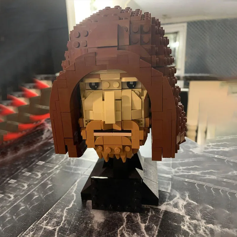 

830 шт. Moc Star Battle ObiWan Kenobi шлем модель строительные блоки кирпичи Diy образование сборка игрушки для детей подарки на день рождения