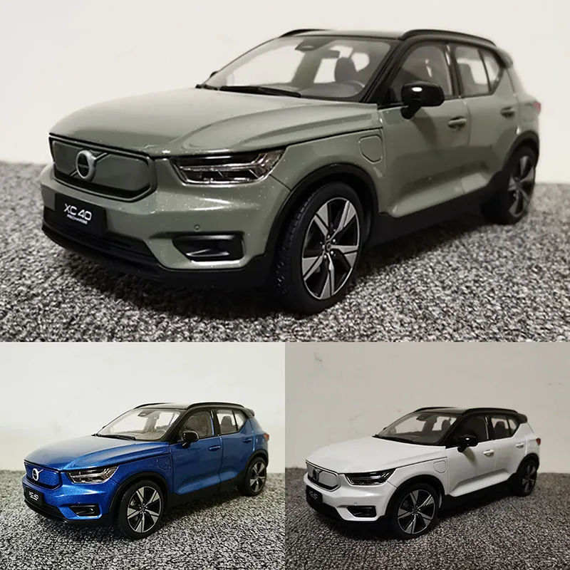 

Литой под давлением масштаб 1:18, оригинальный Volvo XC40 2022, модель автомобиля из чистого электрического сплава, Коллекционная игрушка, подарок, сувенир, украшение для дисплея