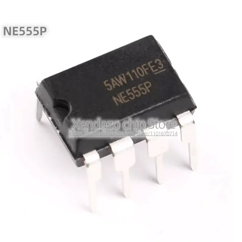 20pcs/lot NE555P NE555 DIP-8 package Original genuine Programming oscillator timer chip