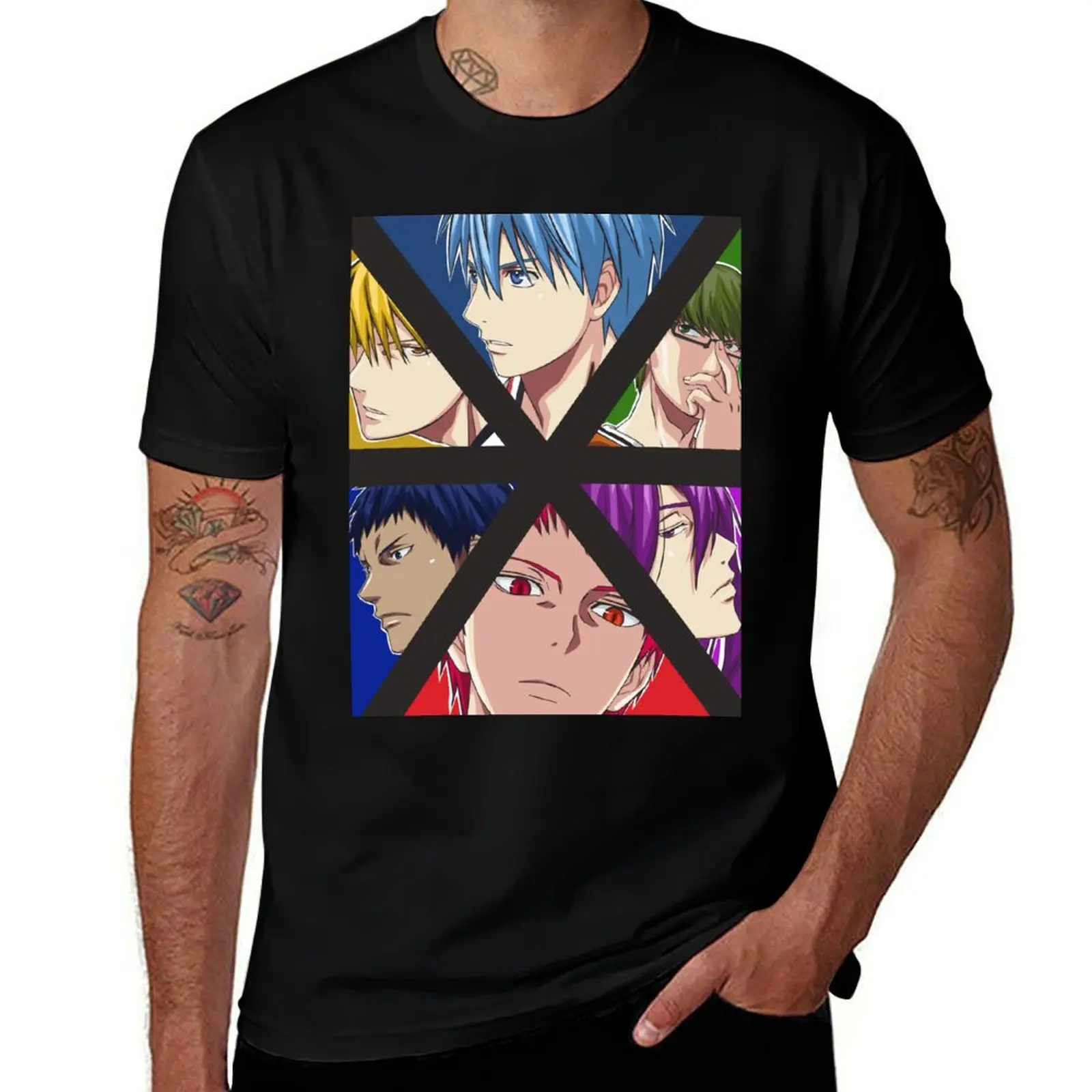 Kuroko No Basket T-Shirt Daily Work Short Sleeve Top T-Shirt