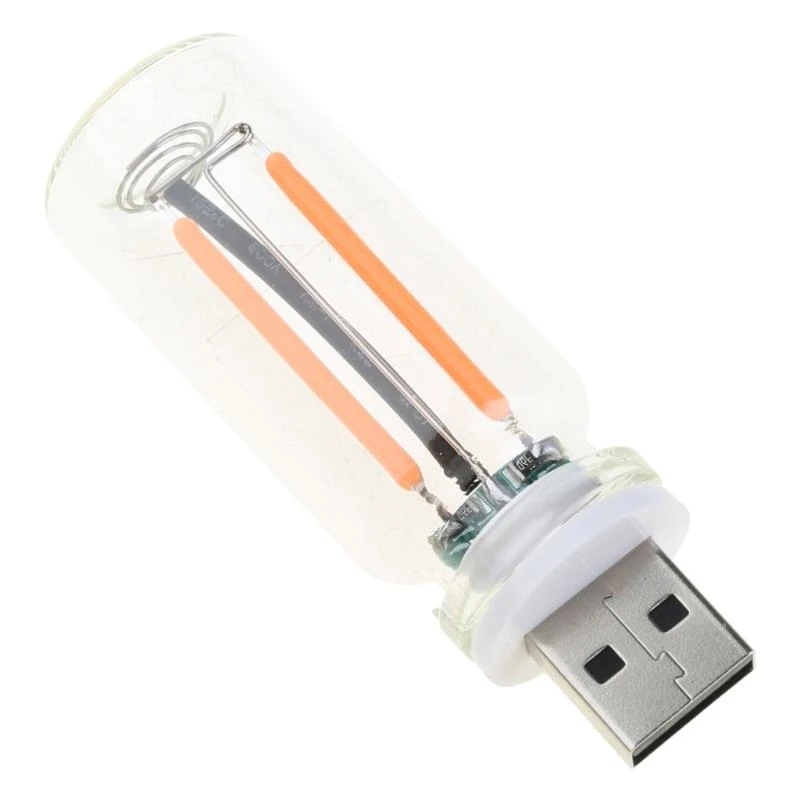 

Light Mini LED Bulb Lamp for Car Bedroom USB Car LED Lighting USB Touch Night Light Retro Auto Interior Lamps