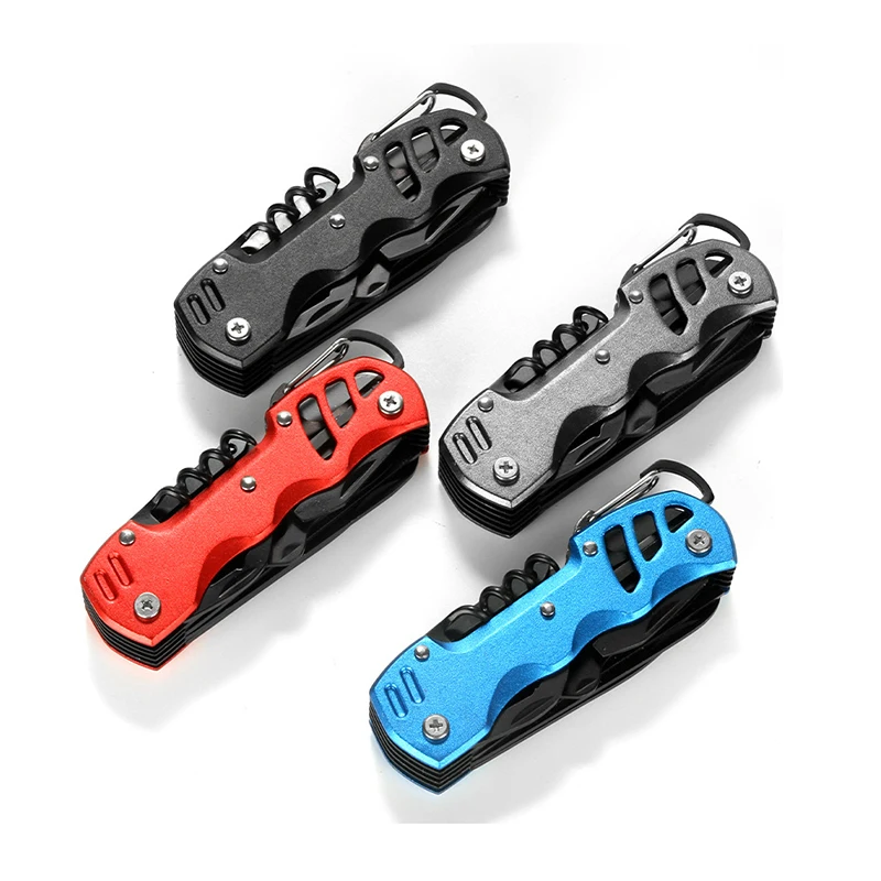 12 In 1 Multitool With Saw Screwdrivers Bottle Opener Scissors Perfect For Camping Hiking Outdoor Survival Everyday Use