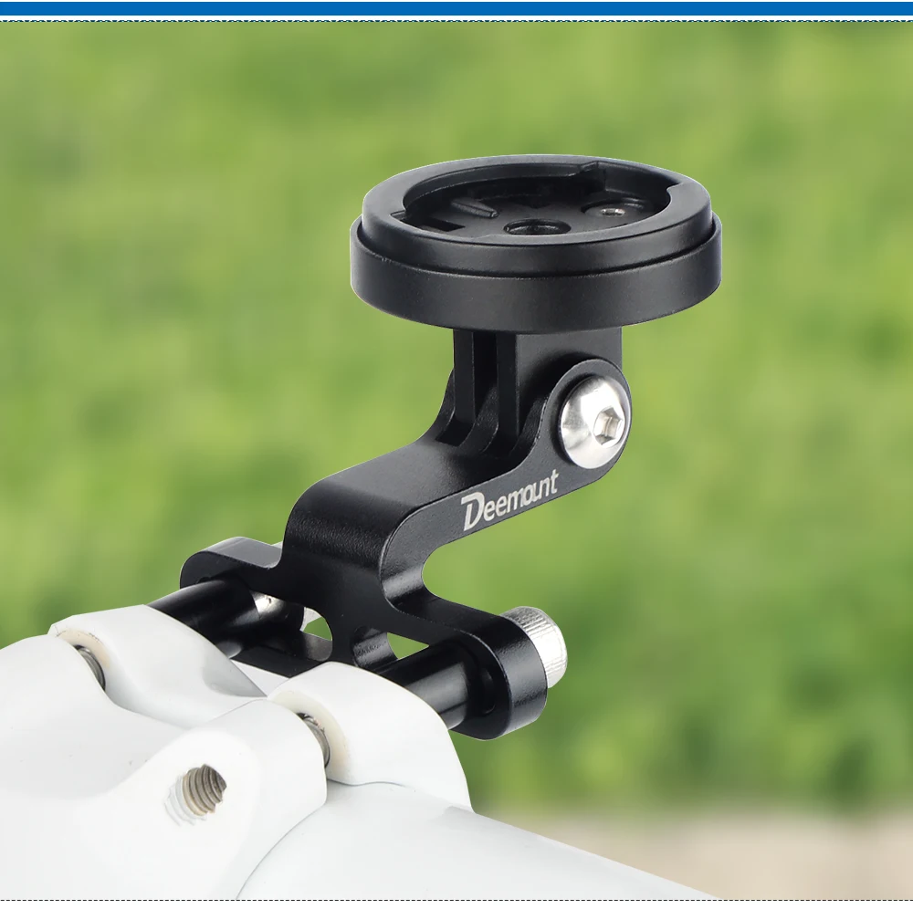Deemount Richtungsverstellbarer Adapter für Garmin Bryton Wahoo Computer, hinteres Radarlicht, passend für Magicshine Scheinwerfer-GoPro-Kamera – Detail 8