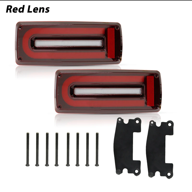 Voor Mercedes W 463G-Klasse Gclass G Klasse Amg 1990-2018 Achterlicht Richtingaanwijzer Remmistlampen Auto Led Achterlichten Accessoires