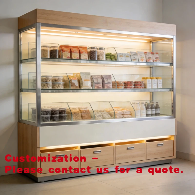 

Customize.Product Display Shelves Display Cabinet Store Display Racks OEM Multi Retail Store Setup