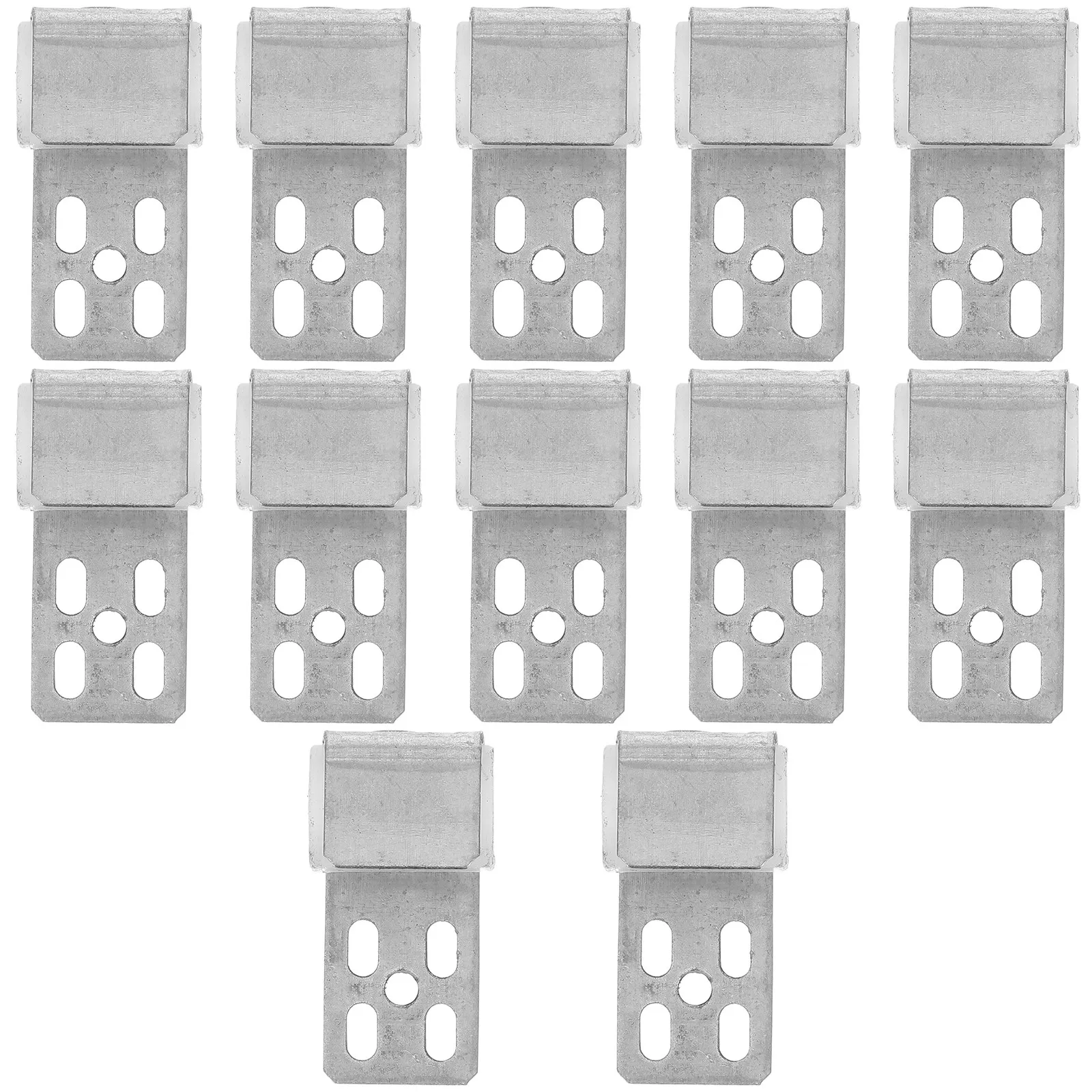12Pcs Noise Reducing Sofa Spring Clips for Couch Repair Upholstery Support Sagging Cushion Fix Metal Furniture Spring Clip Kit