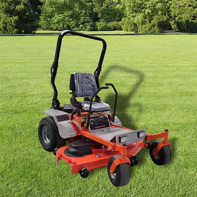 جزازة العشب الكهربائية المجنزرة ذات دوران صفر يتم التحكم فيها عن بعد لجزازة العشب