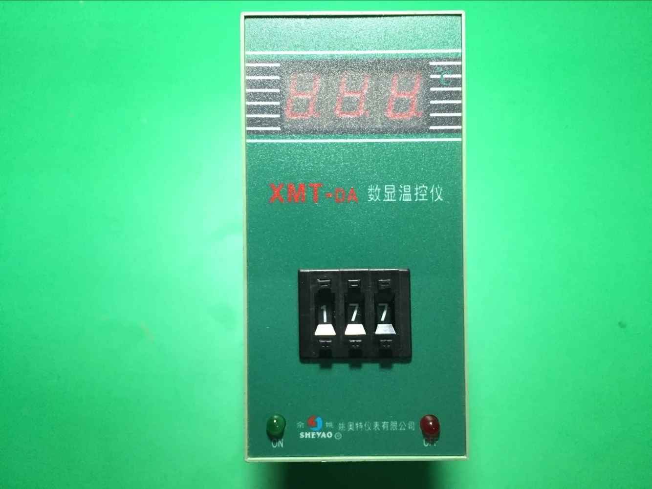 SHEYAO Yueqing Yao Aote instrument double knob digital display regulator XMT-121 122 She Yao thermostat