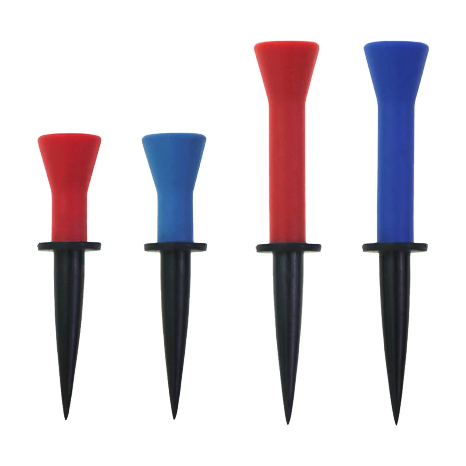 5 pezzi di magliette da Golf in gomma Step up Golf Tees Golf Tees supporto per palline da Golf per sport all'aria aperta