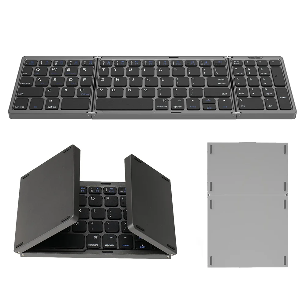 Imagem -02 - Betour-teclado sem Fio Portátil Dobrável Teclado Numérico Bluetooth Almofada do Número B089 Apto para Windows Android Ios Mac