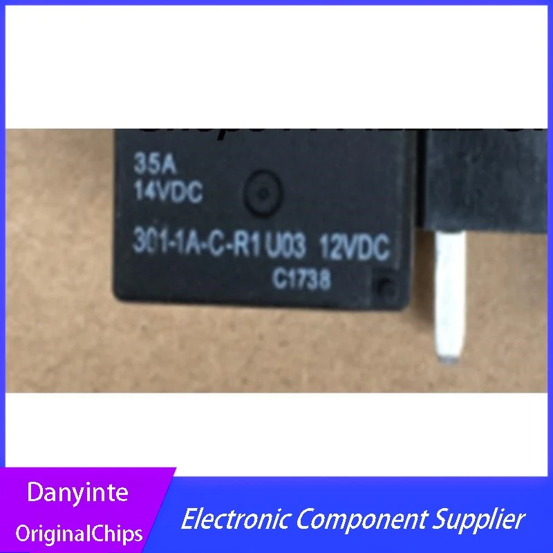 5PCS/LOT  NEW  Relay  301-1A-C-R1 U03 301-1A-C-R1U03 12VDC  301 1A C R1 U03  35A 14VDC PIN4