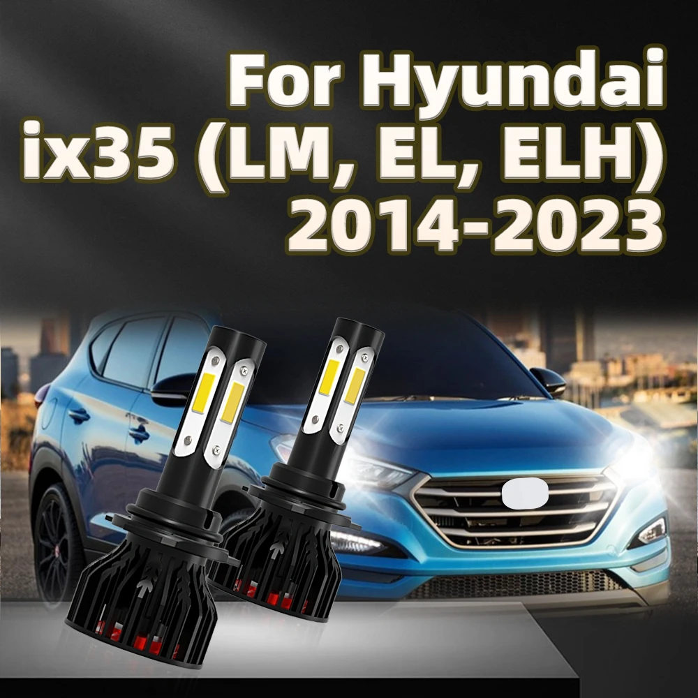 

Car Headlight 6000K HIR2 Bulb LED Light 130W For Hyundai ix35 LM EL ELH 2014 2015 2016 2017 2018 2019 2020 2021 2022 2023