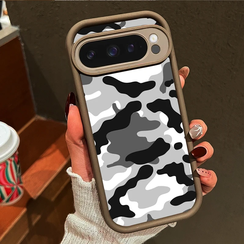 

Blurred patch color Phone Case For Google Pixel 10 Pixel 9 Pro XL Pixel 8a 7a Pixel 7 Pro Pixel 8 7 9 10 Silicone Soft Cover