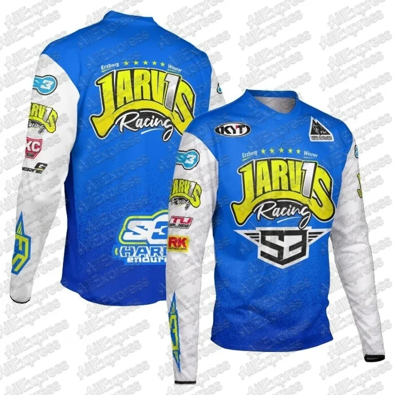 

2026 Summer Enduro Shirts Racing Collection Men Women Breathable Quick Drying Sports Long Sleeved Tee Breathable Top MOTO