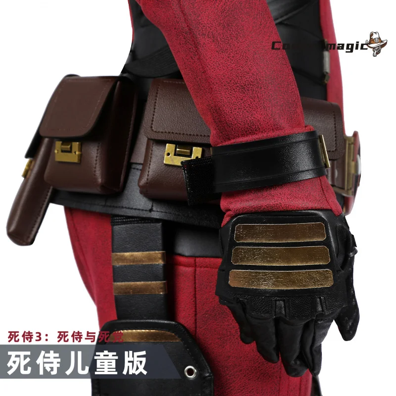 데드 코스프레 풀 Cosutme 웨이드 윈스턴 윌슨 코스프레 의상 어린이 에디션 영화 안티 히어로 슈트 할로윈