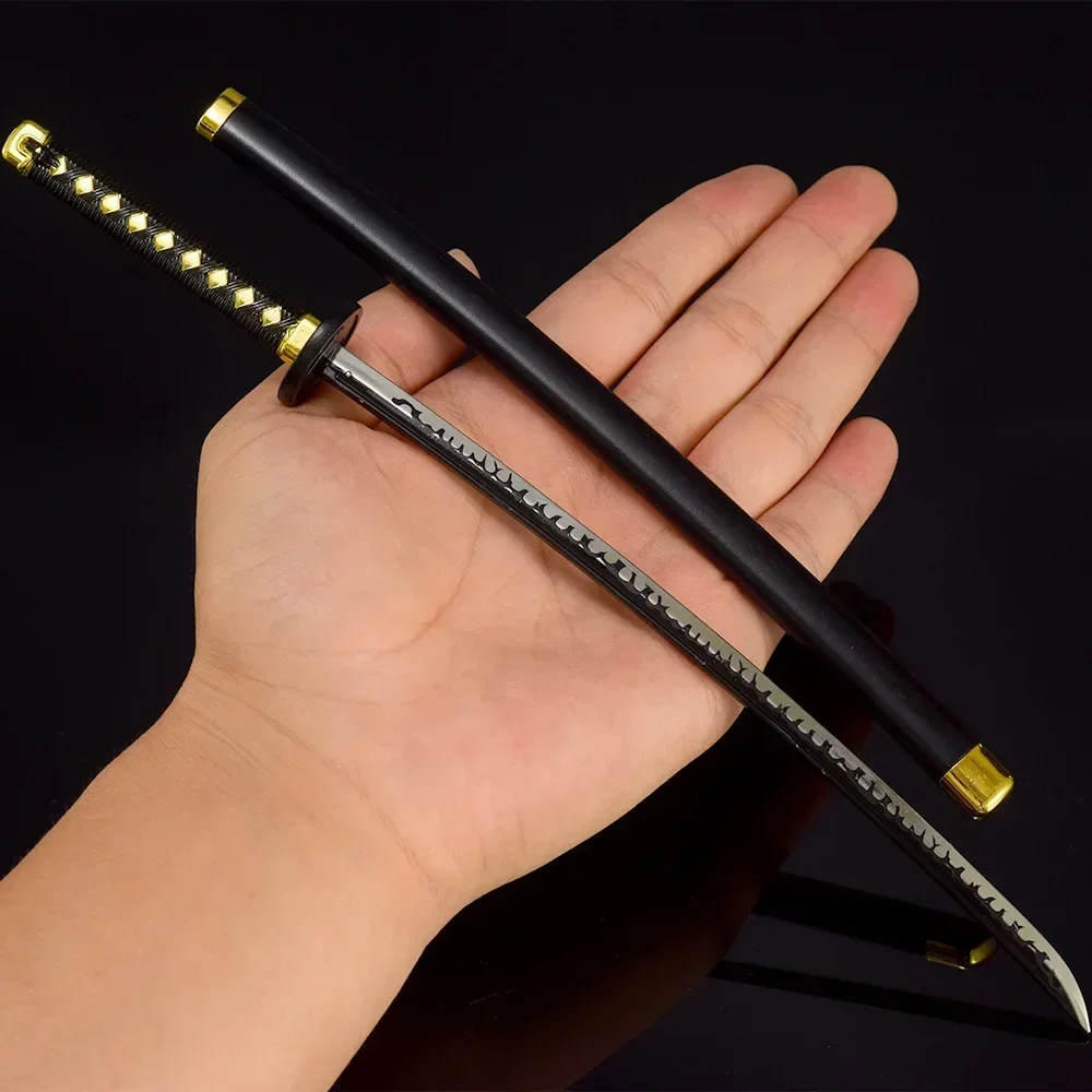 25 cm/9.84in Spada Da Formazione Rurouni Kenshin Periferiche Del Film Katana Cosplay Metallo Samurai Arma Modello Regalo di Festa Giocattoli All'aperto